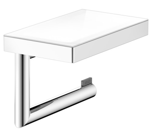 Держатель для туалетной бумаги с полкой KEUCO REVA Хром 12873 019000