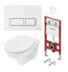 Комплект инсталляции TECE TECEspring с панелью смыва белый глянцевый K955203