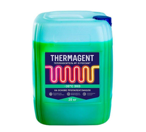 Теплоноситель THERMAGENT ЭКО -30 на основе пропиленгликоля 45 кг 914574