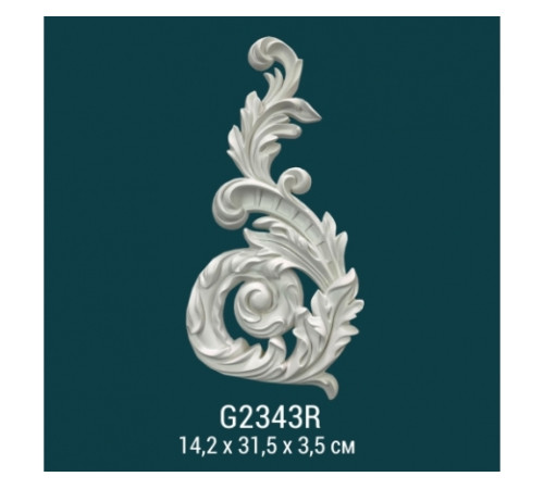 Декоративный элемент Perfect из полиуретана G2343R