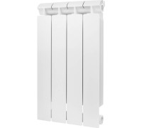 Радиатор биметаллический Global STYLE EXTRA 500 4 секции боковое подключение RAL 9010 STE05001004
