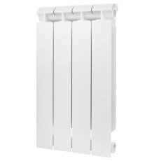 Радиатор биметаллический Global STYLE EXTRA 500 4 секции боковое подключение RAL 9010 STE05001004