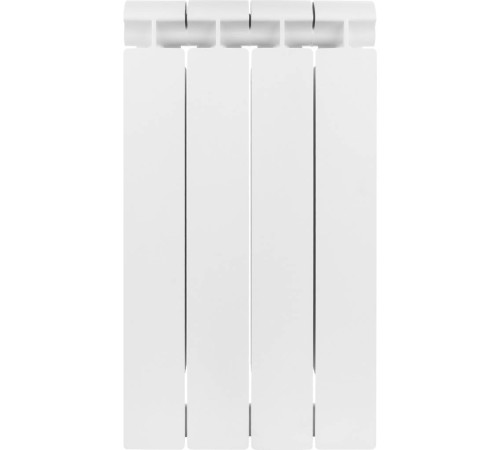 Радиатор биметаллический Global STYLE EXTRA 500 4 секции боковое подключение RAL 9010 STE05001004