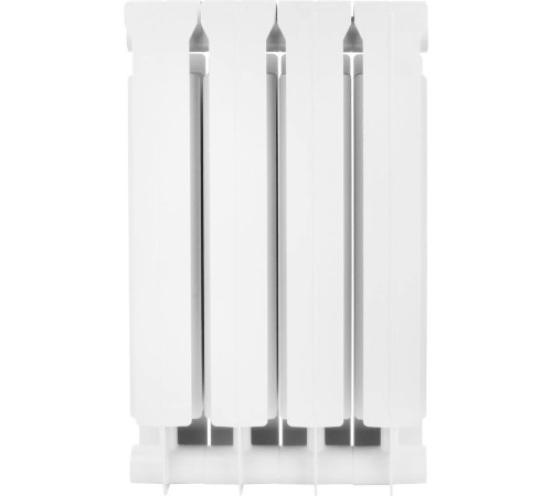 Радиатор биметаллический Global STYLE EXTRA 500 4 секции боковое подключение RAL 9010 STE05001004