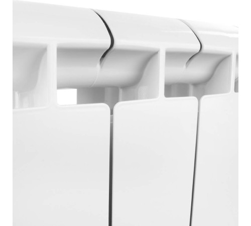 Радиатор биметаллический Global STYLE EXTRA 500 4 секции боковое подключение RAL 9010 STE05001004