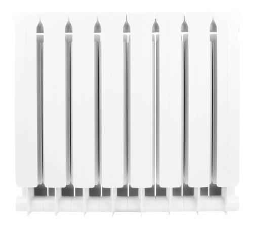 Радиатор биметаллический Global STYLE EXTRA 500 8 секций боковое подключение RAL 9010 STE05001008