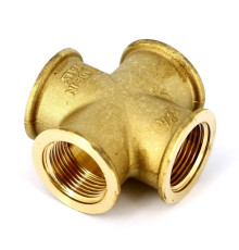 Крестовина латунная Tiemme 3/4 ВР 1500065