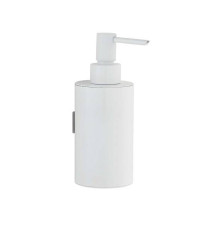 Дозатор для жидкого мыла Boheme Uno подвесной белый матовый 10977-MW