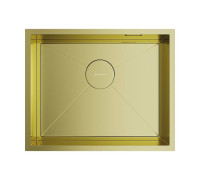 Кухонная мойка Omoikiri Kasen 54-16-INT-LG светлое золото 54x44 см 4997060