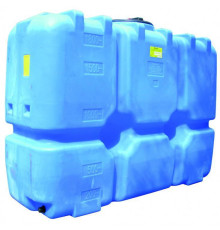 Бак для воды АНИОН Танк 2000 л с фланцем, крышкой с клапанами и сливом Т2000ФК2З