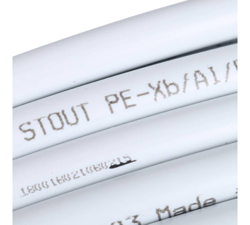 Труба металлопластиковая STOUT 16х2,0 мм бухта 100 м SPM-0001-101620