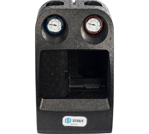 Насосная группа STOUT SDG-0003 с трехходовым смесителем 1 без насоса SDG-0003-002501