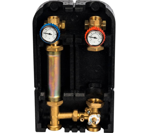 Насосная группа STOUT SDG-0007 с трехходовым смесителем 1 без насоса SDG-0007-002501