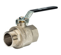 Кран шаровой STOUT полнопроходной ВР/НР ручка рычаг 1 1/2 SVB-0003-000040