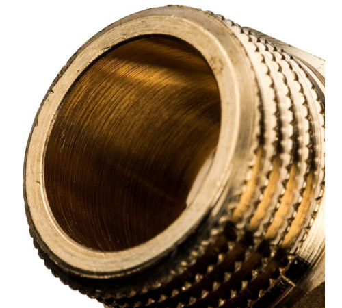 Ниппель переходной STOUT 1/2x3/8 НН латунный SFT-0003-001238