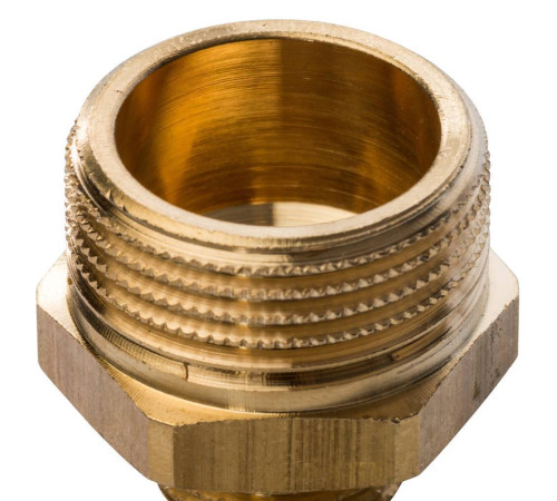 Ниппель переходной STOUT 3/4x3/8 НН латунный SFT-0003-003438