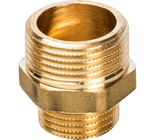 Ниппель переходной STOUT 3/4x1/2 НН латунный SFT-0003-003412