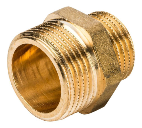 Ниппель переходной STOUT 3/4x1/2 НН латунный SFT-0003-003412