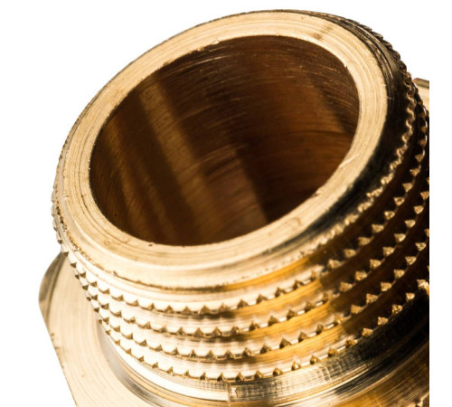 Ниппель переходной STOUT 3/4x1/2 НН латунный SFT-0003-003412