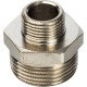 Ниппель переходной STOUT никелированный 3/4x3/8 НР-НР SFT-0004-003438