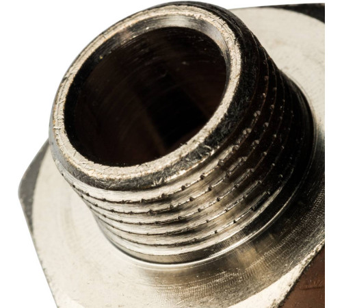 Ниппель переходной STOUT никелированный 3/4x3/8 НР-НР SFT-0004-003438