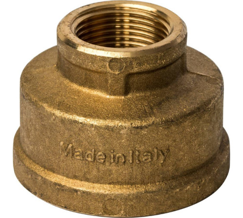 Муфта переходная латунная STOUT ВВ 1 1/2x3/4 SFT-0005-011234