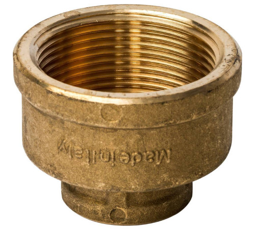 Муфта переходная латунная STOUT ВВ 1 1/2x3/4 SFT-0005-011234