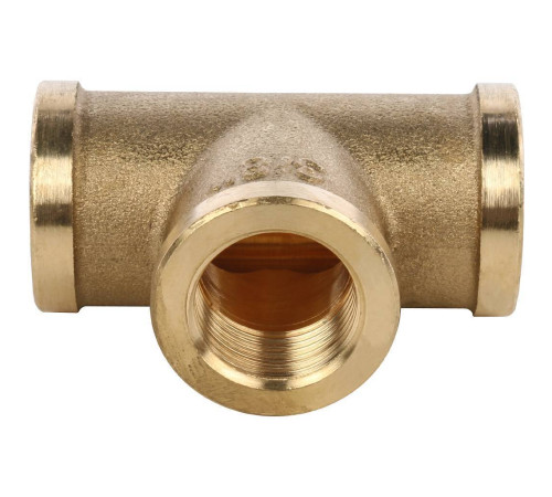 Тройник латунный STOUT ВВ 3/8 SFT-0019-000038
