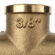 Тройник латунный STOUT ВВ 3/8 SFT-0019-000038