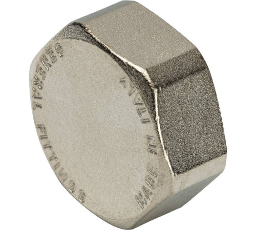 Заглушка резьбовая STOUT 1 ВР никелированная SFT-0027-000001