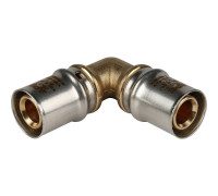Угольник STOUT 90° 20х20 мм для металлопластиковых труб пресс SFP-0009-002020