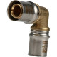 Угольник STOUT 90° 20х20 мм для металлопластиковых труб пресс SFP-0009-002020