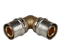 Угольник STOUT 90° 26х26 мм для металлопластиковых труб пресс SFP-0009-002626