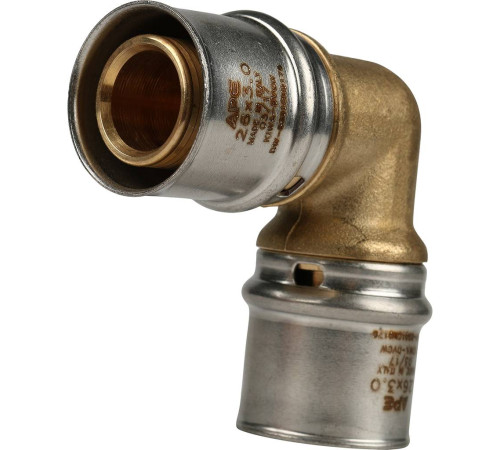 Угольник STOUT 90° 26х26 мм для металлопластиковых труб пресс SFP-0009-002626