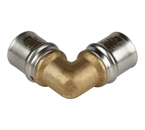 Угольник STOUT 90° 26х26 мм для металлопластиковых труб пресс SFP-0009-002626