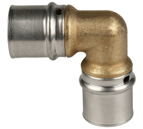 Угольник STOUT 90° 26х26 мм для металлопластиковых труб пресс SFP-0009-002626
