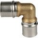 Угольник STOUT 90° 26х26 мм для металлопластиковых труб пресс SFP-0009-002626