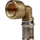 Угольник-переходник STOUT 16x1/2 внутренняя резьба пресс SFP-0010-001216