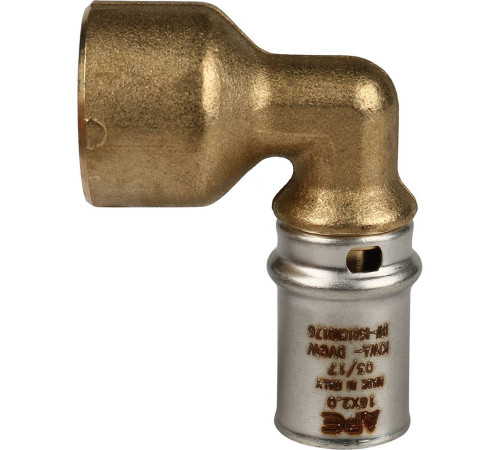 Угольник-переходник STOUT 16x1/2 внутренняя резьба пресс SFP-0010-001216
