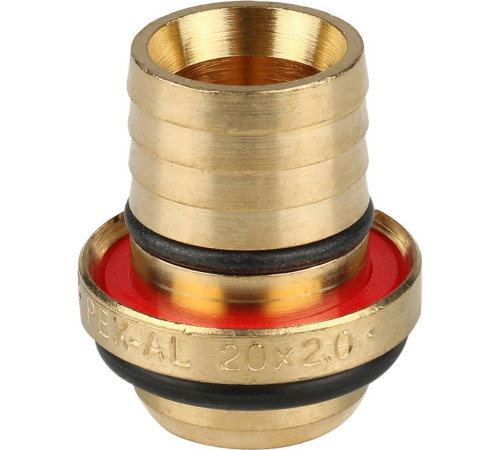 Тройник переходной STOUT 26х20х26 винтовой для металлопластиковых труб SFS-0010-262026