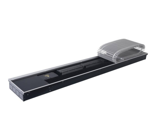 Конвектор внутрипольный STOUT SCQ 75х240х1500 мм с роликовой решеткой SCQ-1100-0724150