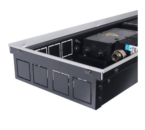 Конвектор внутрипольный STOUT SCQ 75х240х1500 мм с роликовой решеткой SCQ-1100-0724150