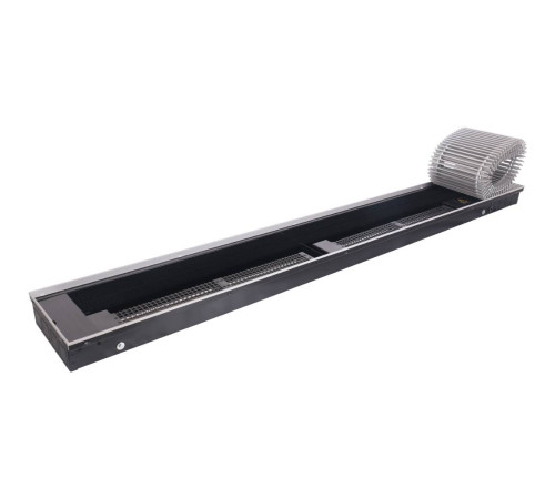 Конвектор внутрипольный STOUT SCQ 75х240х1750 мм с роликовой решеткой SCQ-1100-0724175