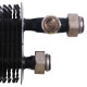 Конвектор внутрипольный STOUT SCQ 75х240х2000 мм с роликовой решеткой SCQ-1100-0724200