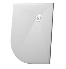 Душевой поддон асимметричный RGW Stone Tray ST/AL-W 1200х800 мм белый 16154128-01L