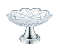 Мыльница Boheme 10203 настольная круглая хром 10203