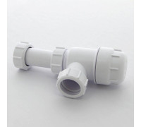 Сифон McAlpine бутылочный 1 1/4 x 32 мм без выпуска выход 32 мм MRW2-NW