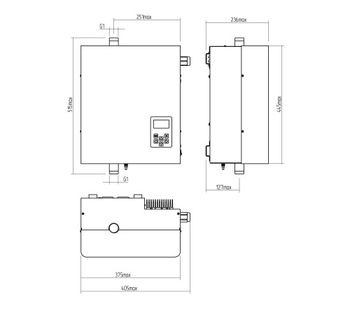 Электрокотел РЭКО 18П 18 кВт 380 В 46012180009