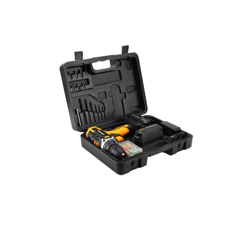 Набор аккумуляторного инструмента DEKO Sharker 16V BMC 2x1.5 Ач + 63 предмета 083-1041