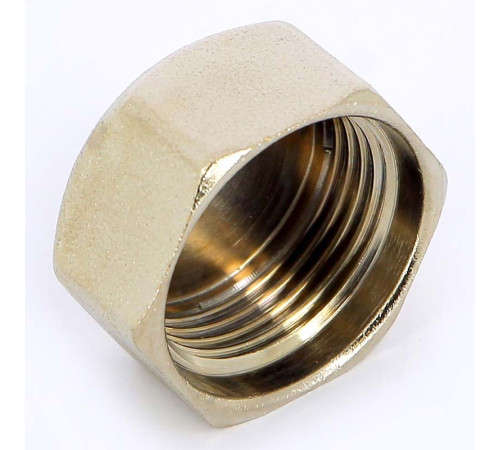 Заглушка латунная никелированная с внутренней резьбой Tiemme 3/4 1500197